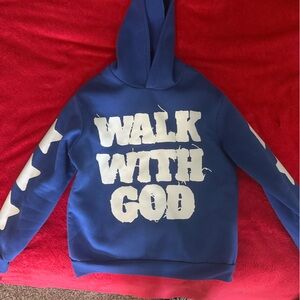 Walk with God hoodie size 10 youth